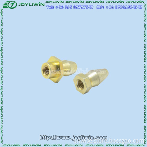 China new products CNC machining aluminum compression automotive connectors